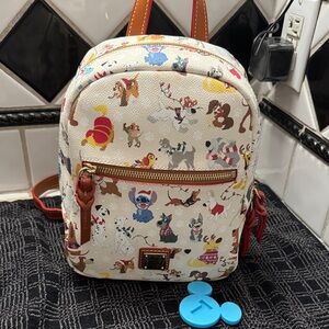 Disneyland Oarks Dooney & Bourke Christmas Backpack